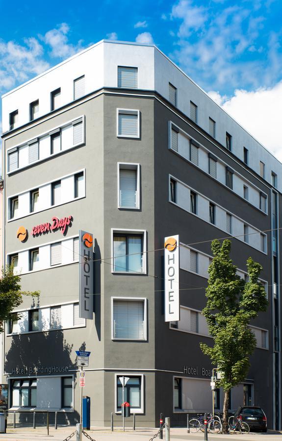 Sevendays Hotel Boardinghouse Mannheim Eksteriør billede